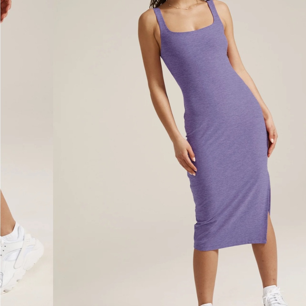 NWT Beyond Yoga Spacedye Icon Midi Dress
